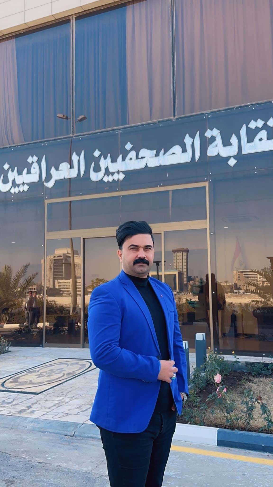 أمير العبيدي أبن كربلاء من ضمن صانعي المحتوى الهادف الذي أطلقته نقابة الصحفيين العراقيين .