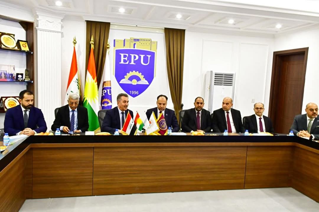 اتفاقية تعاون علمي وثقافي بين جامعتي الفرات الأوسط وبولي تكنيك أربيل .