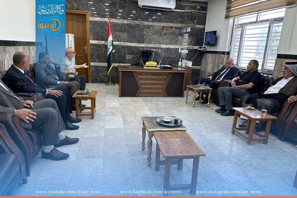 رئيس الجمعيات الفلاحية في كربلاء يحضر اجتماع موسع لمناقشة خطة تسويق محصول الحنطة للموسم (2024-2025)