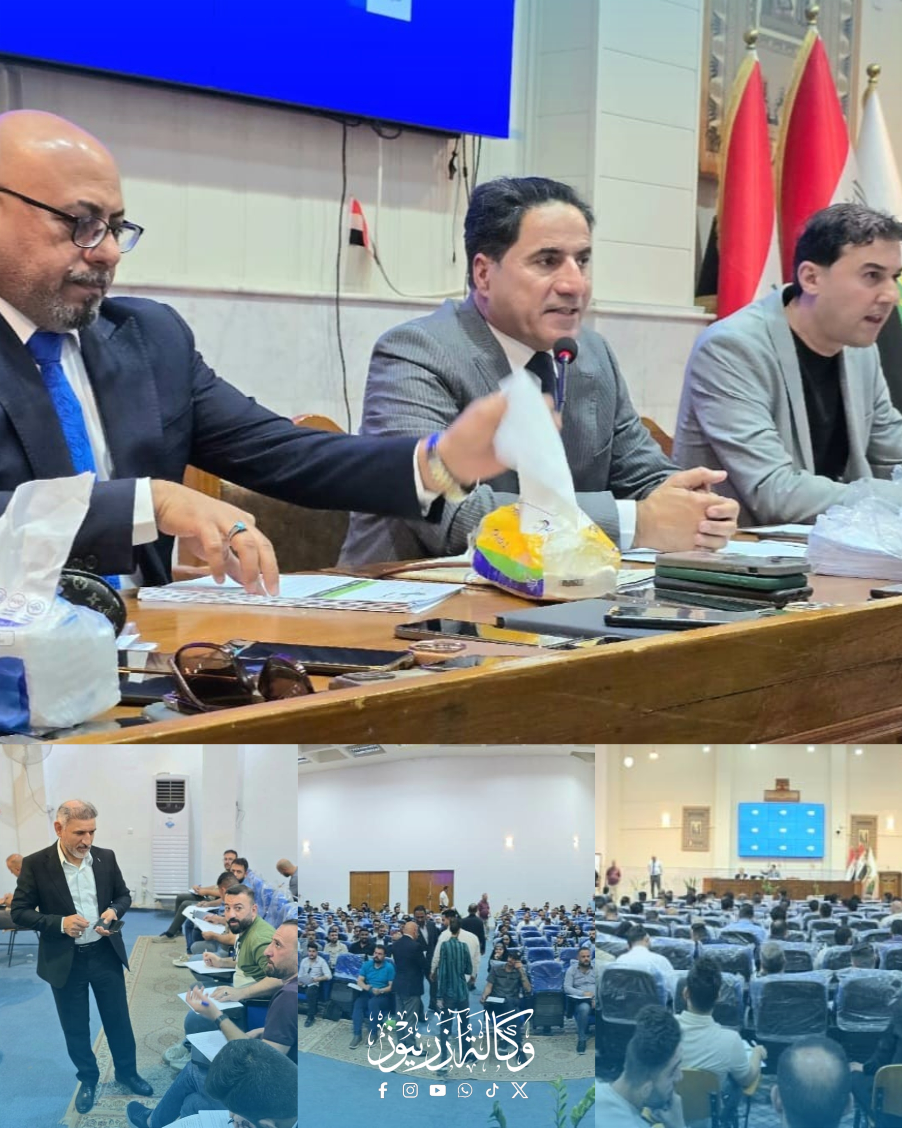 نقابة الصحفيّين العراقيّين تجري إختبارات الكفاءة للإنتماء وتغيير الصفة