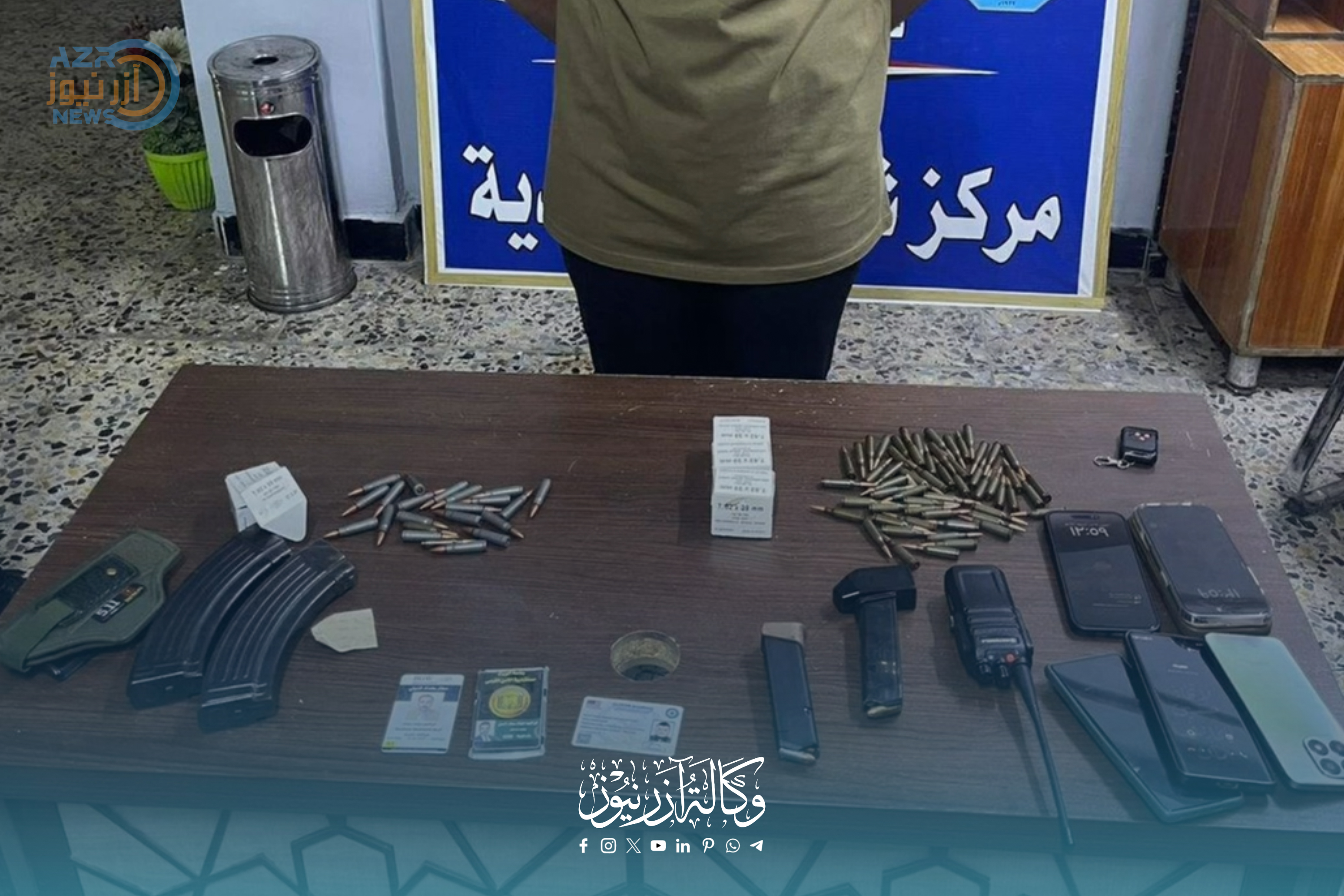 اعتقال سائق "تاهو" بعد ضبط أسلحة وجهاز إخفاء لوحات مرورية داخل خزنة سرية